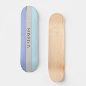 Aangepaste Naam Nep Glitter Bling Persoonlijk Skateboard (Voorkant)