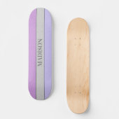 Aangepaste Naam Nep Glitter Bling Persoonlijk Skateboard (Voorkant)