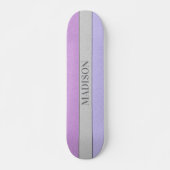 Aangepaste Naam Nep Glitter Bling Persoonlijk Skateboard (Voorkant)