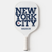 Aangepaste naam New York City Pickleball Paddle (Achterkant)