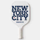 Aangepaste naam New York City Pickleball Paddle (Voorkant)