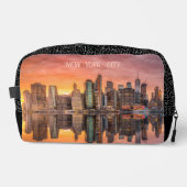Aangepaste naam New York City Skyline Toilettasje (Voorkant)