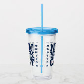 Aangepaste naam New York City tumblers Acryl Drinkbeker (Rechts)