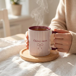 Aangepaste naam Nieuw Moeder-Vader Cadeau Koffie Mok