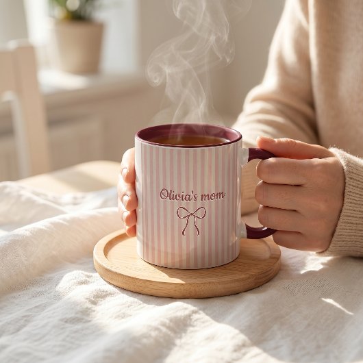 Aangepaste naam Nieuw Moeder-Vader Cadeau Koffie Mok