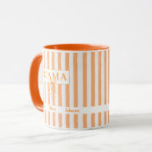 Aangepaste naam nieuwe moeder-vader cadeau koffie mok (Voorkant links)