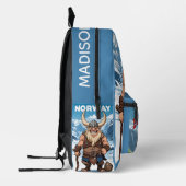 Aangepaste naam Noorse trol Bedrukte Rugzak (Links)
