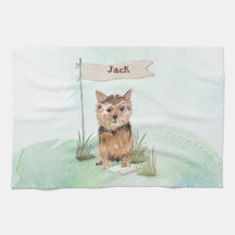 Aangepaste naam Norfolk Terrier Pet Dog