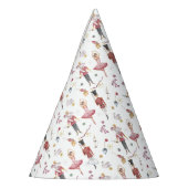 Aangepaste naam Notenkraker Ballet Ballerina Kerst Feesthoedjes (Links)