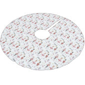 Aangepaste naam Notenkraker Ballet Ballerina Kerst Kerstboom Rok (Gekanteld)