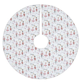 Aangepaste naam Notenkraker Ballet Ballerina Kerst Kerstboom Rok