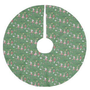 Aangepaste naam Notenkraker Ballet Ballerina Kerst Kerstboom Rok