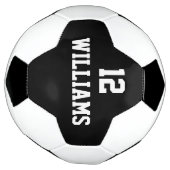 Aangepaste naam nummer gepersonaliseerd voetbal (Gedraaid)