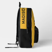 Aangepaste naam, nummer & kleur honkbal bedrukte rugzak (Links)