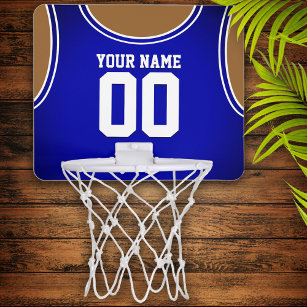 Aangepaste naam/nummer Mini Basketball Hoop Mini Basketbalring