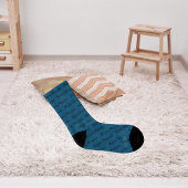 Aangepaste naam Ocean Blue Sokken