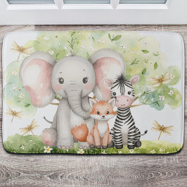 Aangepaste naam Oerwoud Animals Dragonfly Badmat