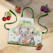 Aangepaste naam Oerwoud Animals Dragonfly Schort