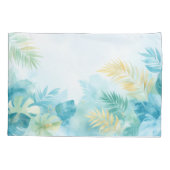 Aangepaste Naam Oerwoud Baby Zebra Giraffe en Tijg Kussensloop (Achterkant)