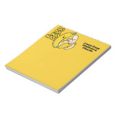 Aangepaste naam of namen van Cute Bananas Notitieblok (Linkerzijde)