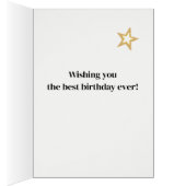 Aangepaste naam of relatie 75e verjaardag Tartan K (Binnen (Rechts))