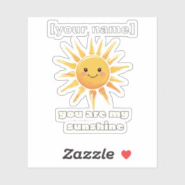 Aangepaste naam of tekst Aangepaste gesneden vinyl Sticker