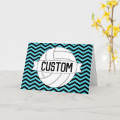 Aangepaste naam of Wenskaart voor tekstvolleybal Kaart (Gele Bloem)