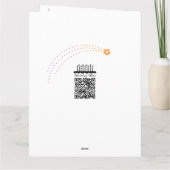 Aangepaste Naam Olivia Leuke Verjaardag Kaart (Achterkant)