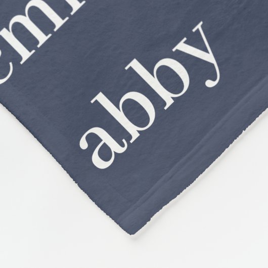 Aangepaste naam Oma Deken, Minky Baby Deken (Hoek)