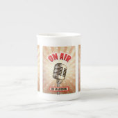 Aangepaste naam "On Air" Microfoon mok (Voorkant)