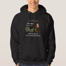 Aangepaste naam Onthoud dat je stof bent | Aswoens Hoodie