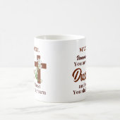 Aangepaste naam Onthoud dat je stof bent | Aswoens Koffiemok (Center)