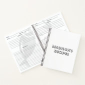 Aangepaste naam Ontvangt boek Moederdag Verjaardag (Binnen)