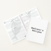 Aangepaste naam Ontvangt boek Moederdag Verjaardag (Binnen)