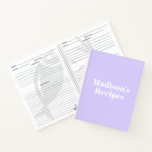 Aangepaste naam Ontvangt boek Moederdag Verjaardag (Binnen)