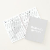 Aangepaste naam Ontvangt boek Moederdag Verjaardag (Binnen)