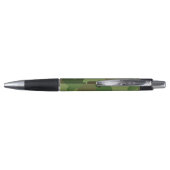 Aangepaste naam op groen en bruin Camouflage Pen (Achterkant)