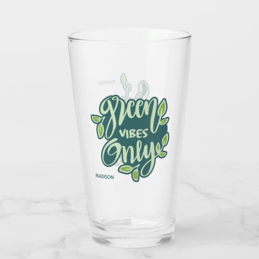 Aangepaste naam Opslaan Aarde Glas (Achterkant)