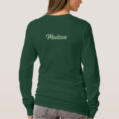 Aangepaste naam Opslaan Aarde T-shirt (Achterkant)
