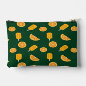 Aangepaste naam oranje plakken en consumptie-ijs etui (Achterkant)