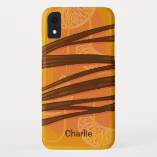Aangepaste naam Oranje Populaire telefoongevallen Case-Mate iPhone Case