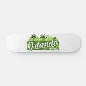 Aangepaste naam Orlando Florida Persoonlijk Skateboard (Horizontaal)