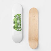 Aangepaste naam Orlando Florida Persoonlijk Skateboard (Voorkant)