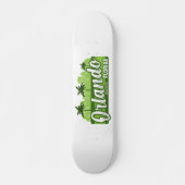 Aangepaste naam Orlando Florida Persoonlijk Skateboard (Voorkant)