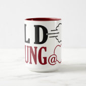 Aangepaste naam Oude mok voor kunstwerk - kies sti (Midden)