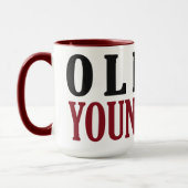 Aangepaste naam Oude mok voor kunstwerk - kies sti (Links)