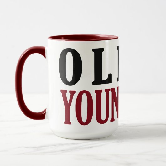 Aangepaste naam Oude mok voor kunstwerk - kies sti (Links)