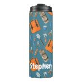 Aangepaste naam Outdoor Gear-patroon Thermosbeker (Voorkant)