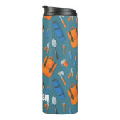 Aangepaste naam Outdoor Gear-patroon Thermosbeker (Geroteerd rechts)