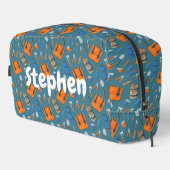 Aangepaste naam Outdoor Gear-patroon Toilettasje (Rechterhoek)